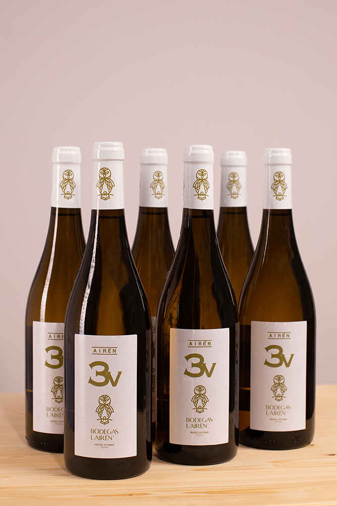 Vino Blanco 3V Airén DO La Mancha | Caja de 6 botellas